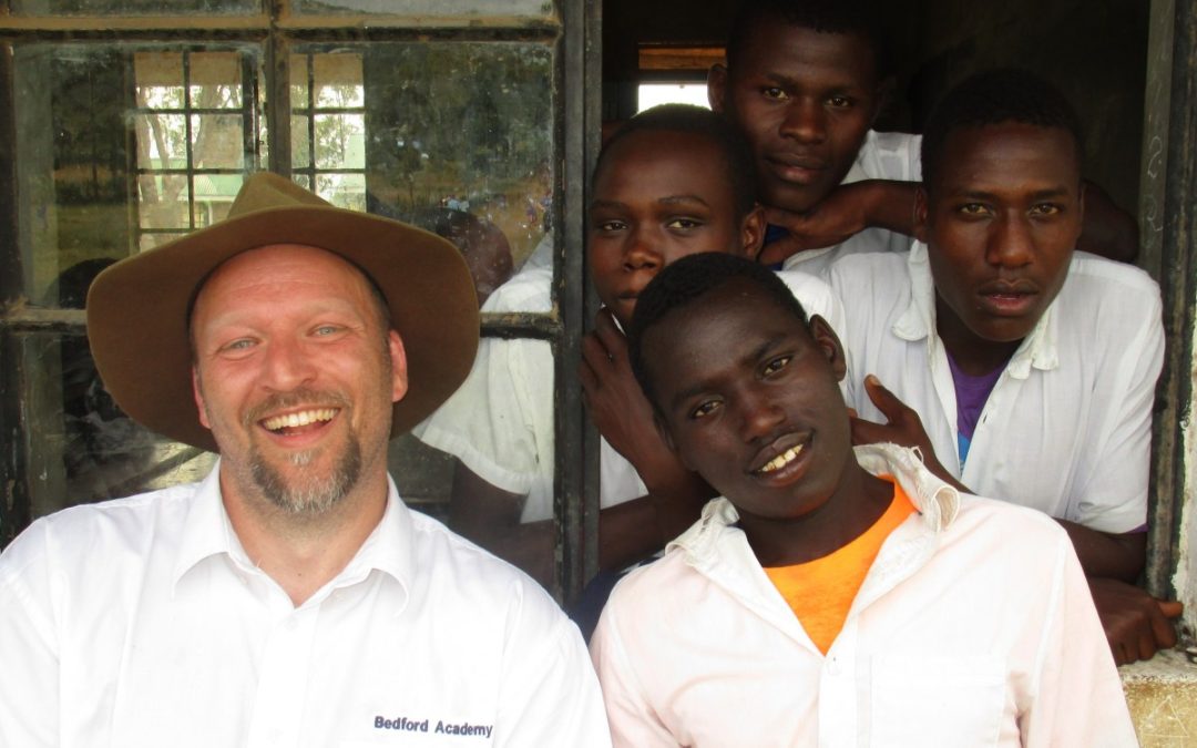 Mr. Adams goes to Africa