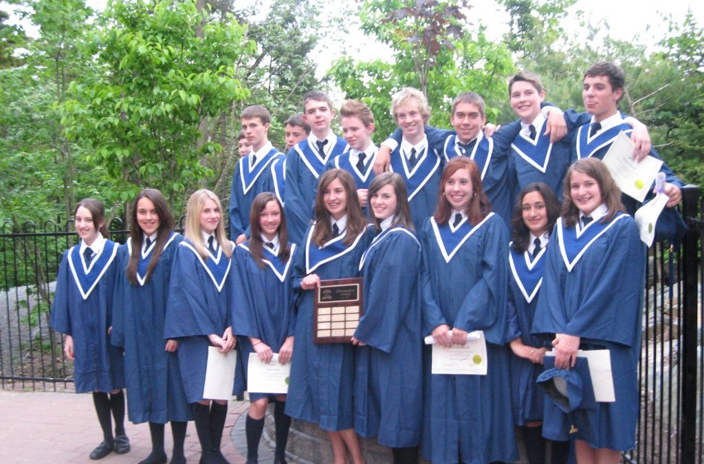 First Graduating Class of Bedford Academy